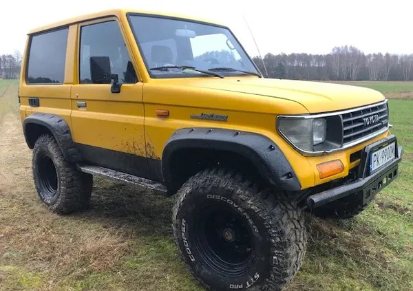 wielkopolskie Toyota Land Cruiser cena 56000 przebieg: 213125, rok produkcji 1991 z Kalisz